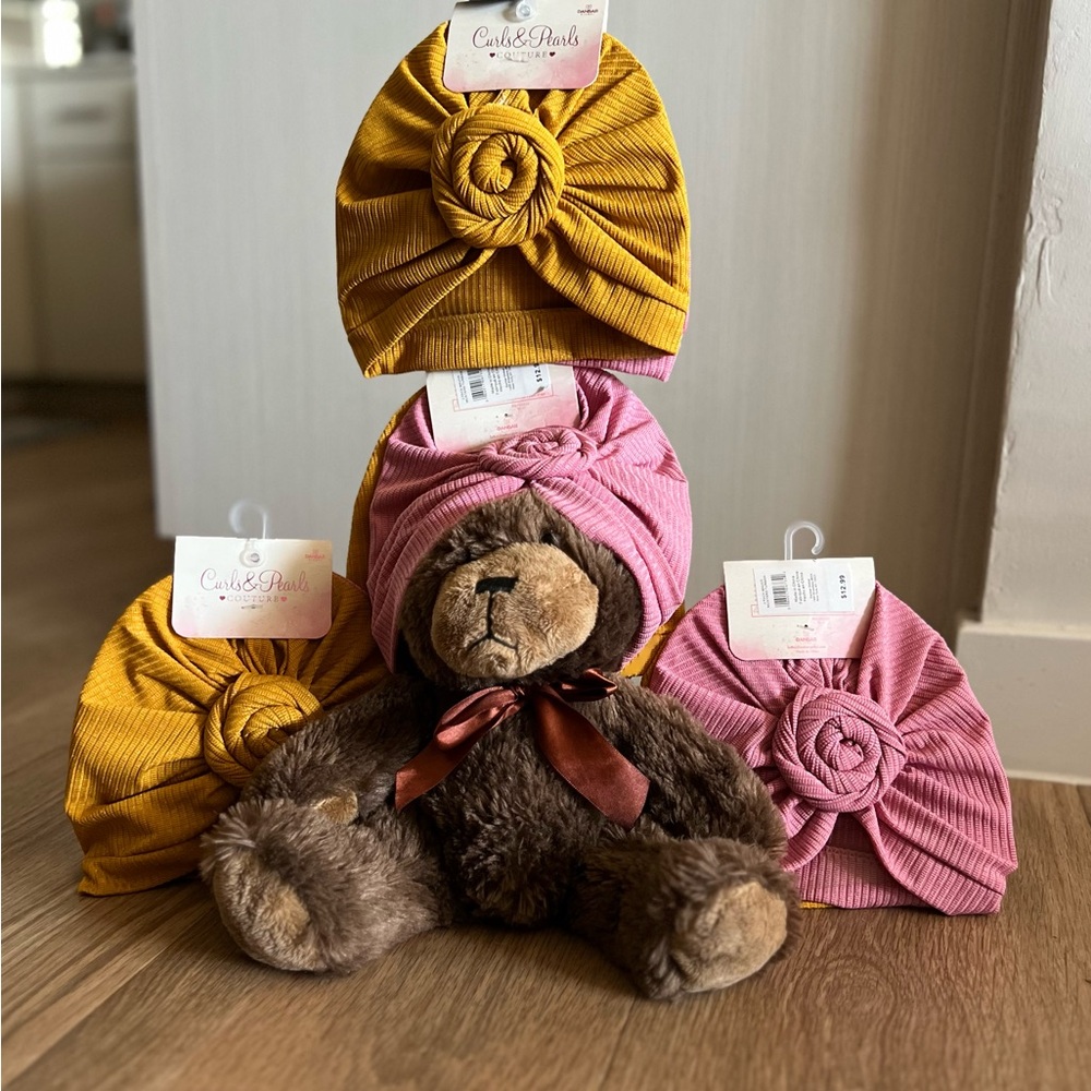 Infant Turban - Brand New - Never worn! Stretchable and Breathable! Set (2)
